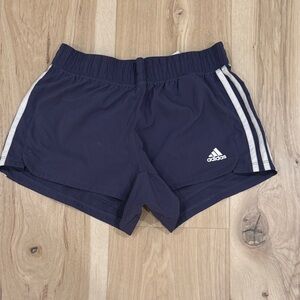 Adidas Women's Navy Blue Athletic Shorts